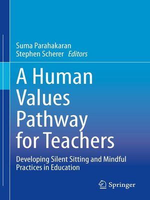 cover image of A Human Values Pathway for Teachers